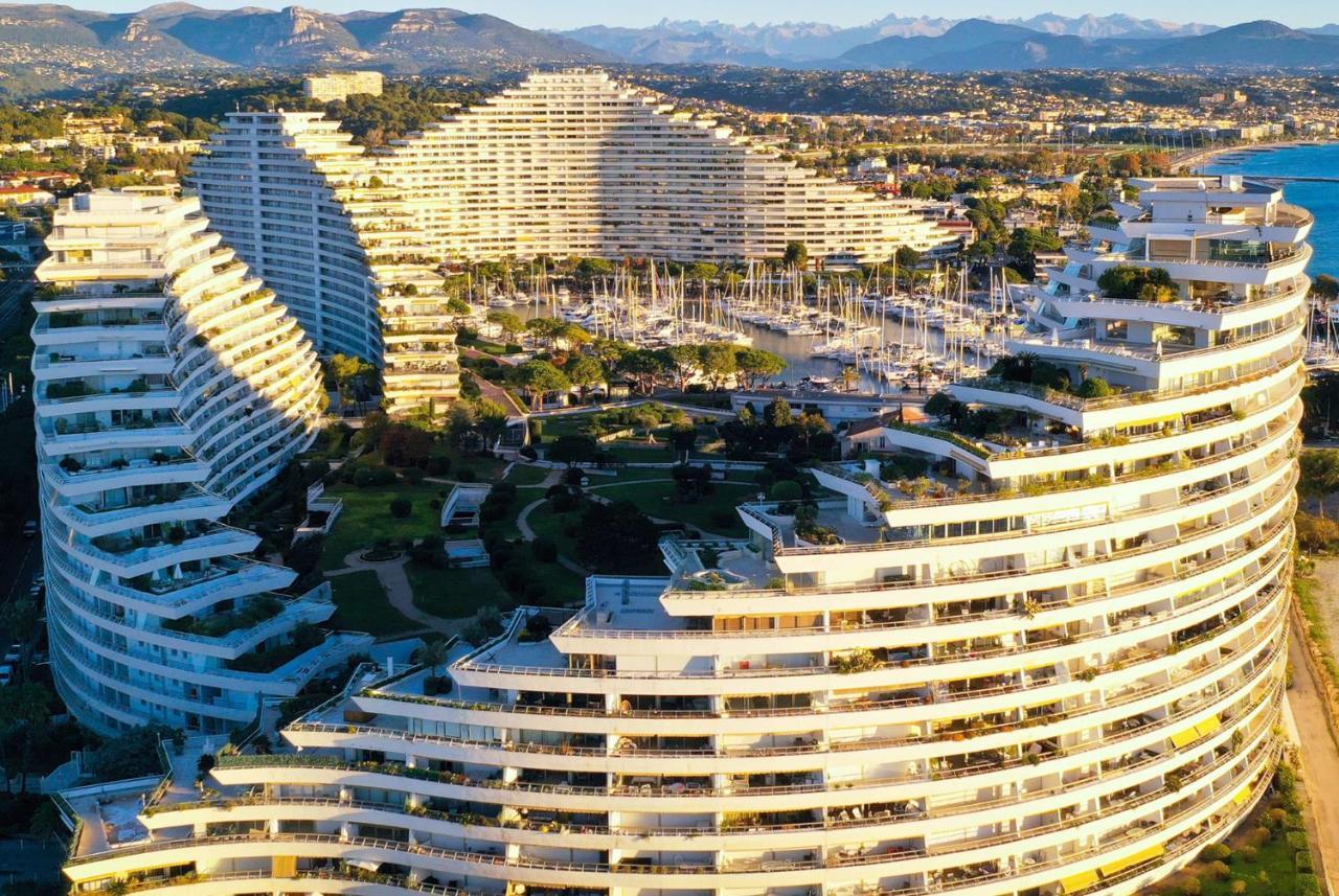 Blue Terrace Apartment - Marina Baie Des Anges Вильнёв-Лубе Экстерьер фото