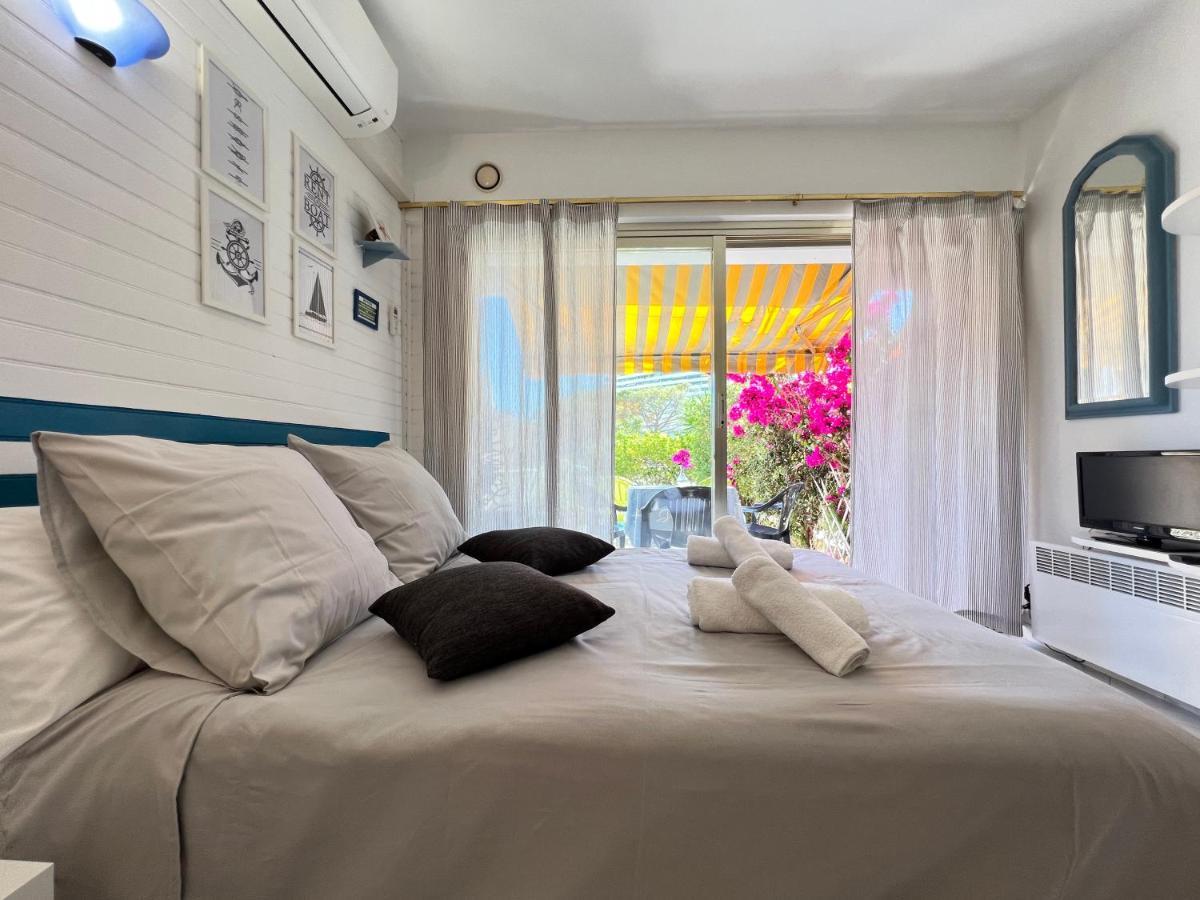 Blue Terrace Apartment - Marina Baie Des Anges Вильнёв-Лубе Экстерьер фото